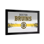NHL Boston Bruins Framed Logo Mirror