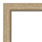 Specchio a figura intera rettangolare da porta color Champagne e Bronzo, 1 persona