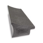 Specchio da parete con cornice sottile in peltro, singolo, 41"x30"