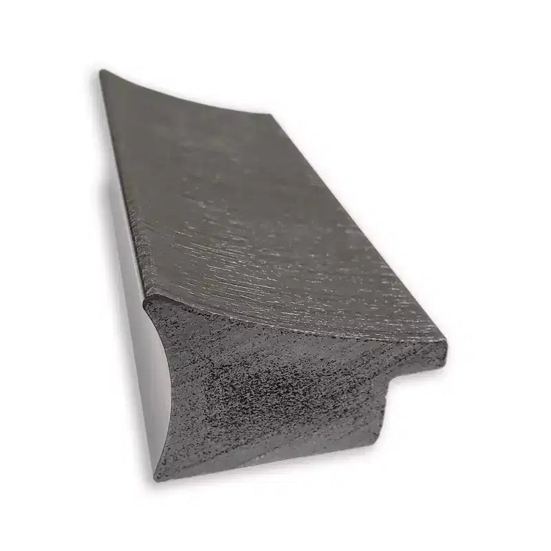 Specchio da parete con cornice sottile in peltro, singolo, 41"x30"