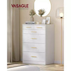Cassettiera a 6 cassetti Cloud White / Ink Black, stile moderno, per una persona