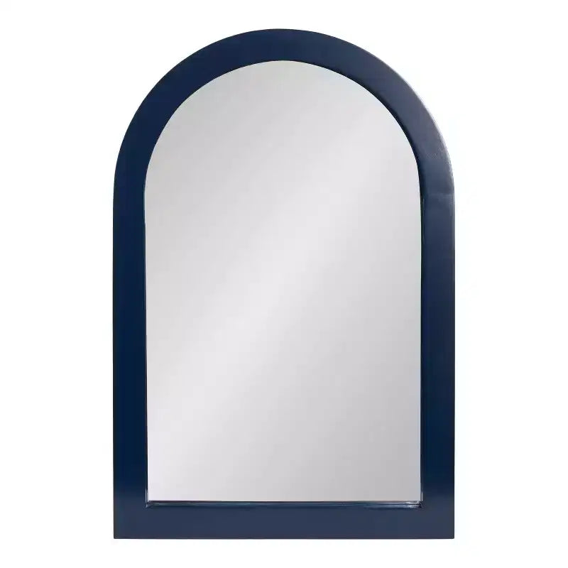 Pensile a specchio bianco ad arco per medicinali, anta singola, 1 persona