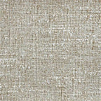 Sgabello da bancone di media altezza imbottito in tessuto beige/cognac/crema con braccioli, set da 2