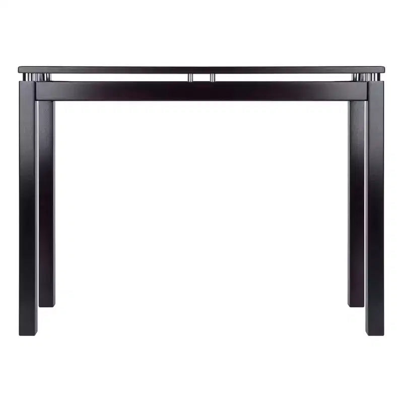 Consolle Rettangolare Dark Espresso, 1 Persona