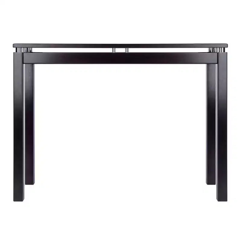 Consolle Rettangolare Dark Espresso, 1 Persona