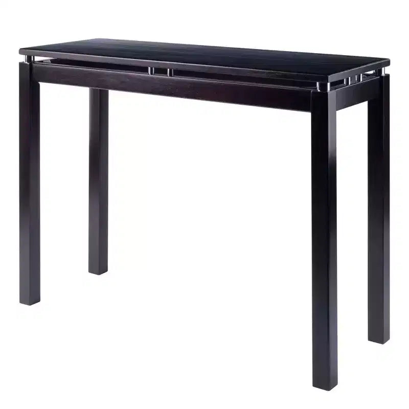 Consolle Rettangolare Dark Espresso, 1 Persona