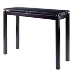 Consolle Rettangolare Dark Espresso, 1 Persona