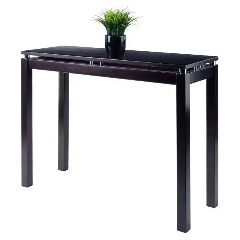 Consolle Rettangolare Dark Espresso, 1 Persona