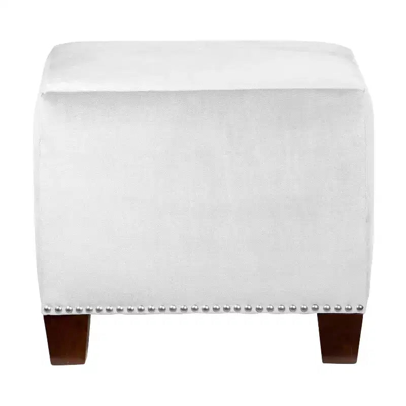 Pouf a chiodi quadrati, imbottito, 1 posto – Mystere Eclipse / Mystere Snow