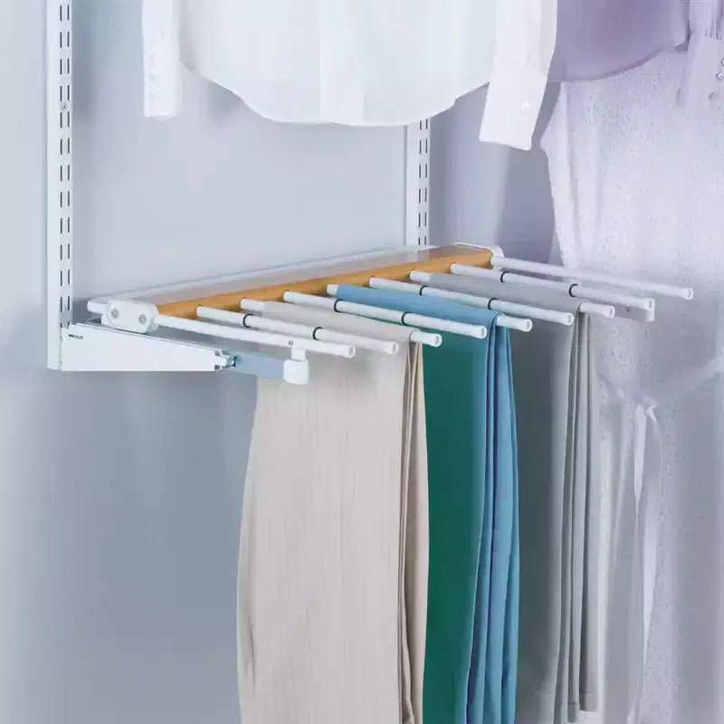 Kit di mensole in metallo bianco, espandibile 66-122 cm, 2 pezzi, per 1 persona